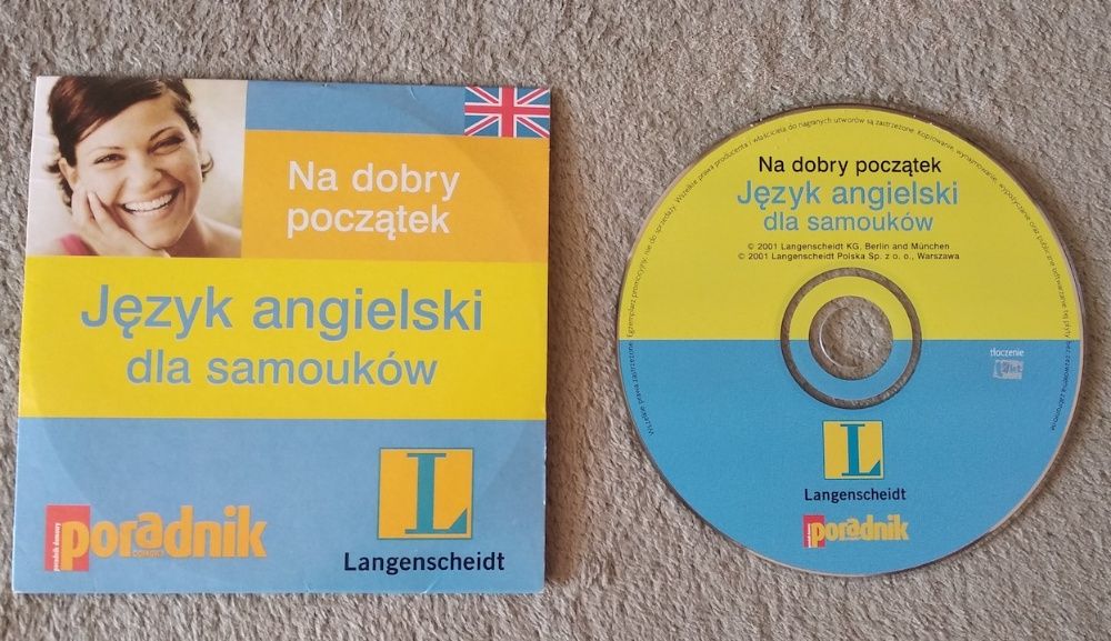 Język angielski dla Samouków Langescheidt Poradnik Domowy CD