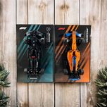 Набір Двох АРТ Рамок LEGO Technic Mercedes 42171 та McLaren 42141 F1