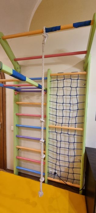 Дитячий домашній спортивний куточок Ліана  кольоровий і