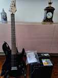 Pack guitarra Yamaha ERG 121 C+ amplificador  Yamaha GA-15