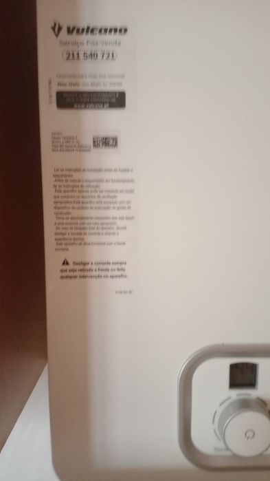 Esquentador Vulcano Ventilado