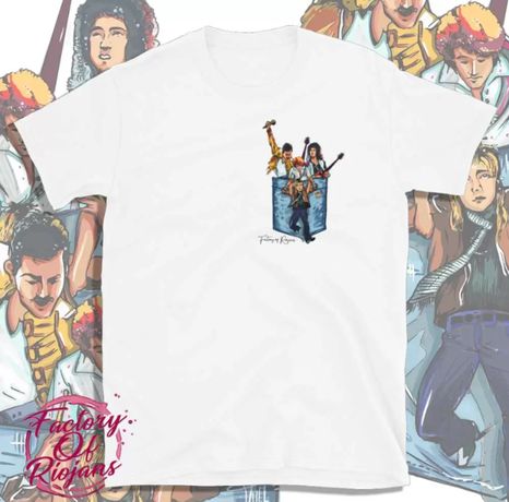 T-shirt personalizada a teu gosto (Freddie Mercury Queen por exemplo)