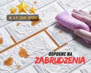 Panel Ścienny 3D Samoprzylepny | Cegła Nowoczesny Efekt + Łatwy Montaż
