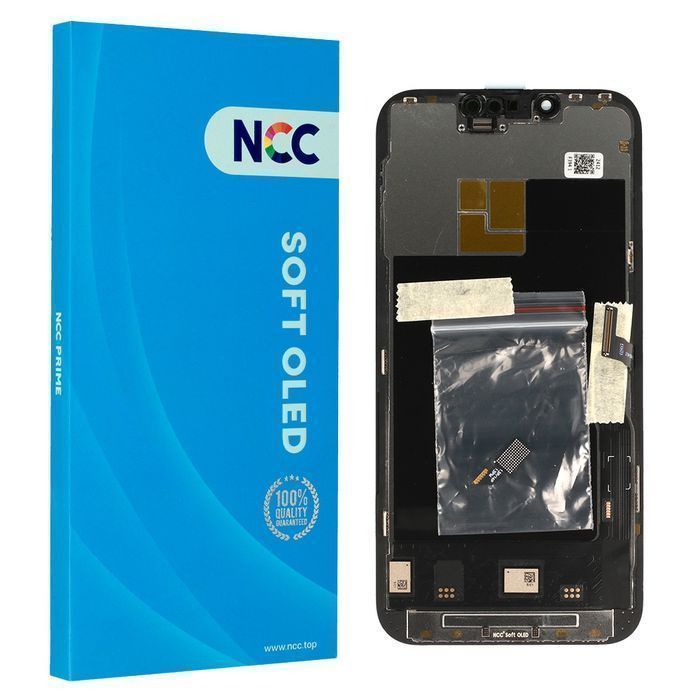 Wyświetlacz Soft OLED NCC do Iphone 13 Pro czarny IC