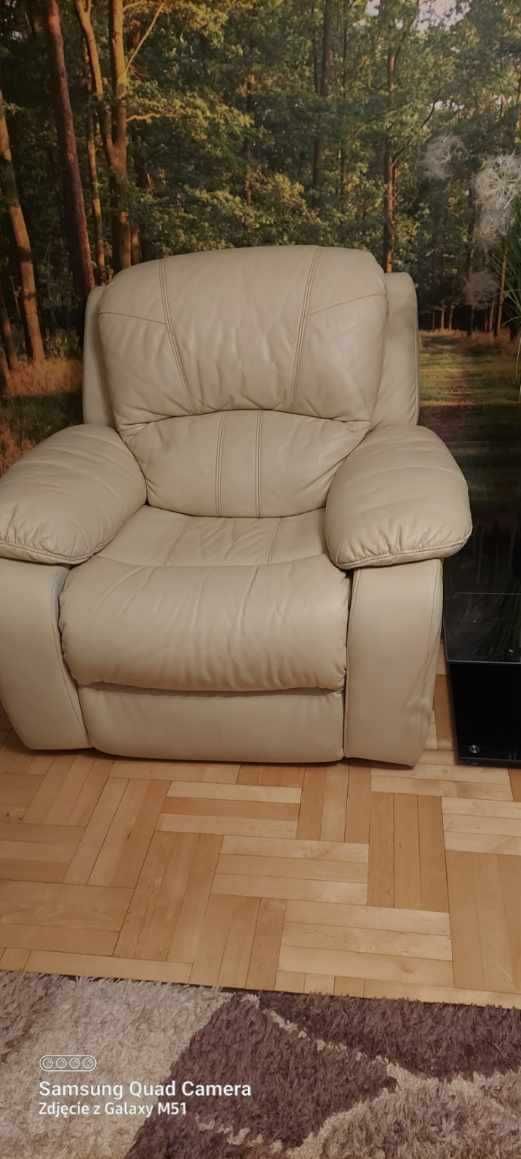 Komplet wypoczynkowy fotele + sofa + ława
