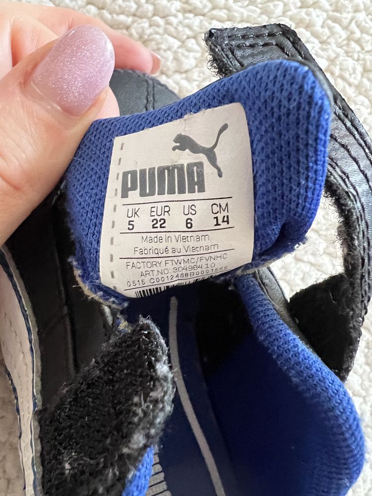 Кроссовки Puma оригинал р.22 ( стелька 14 см )