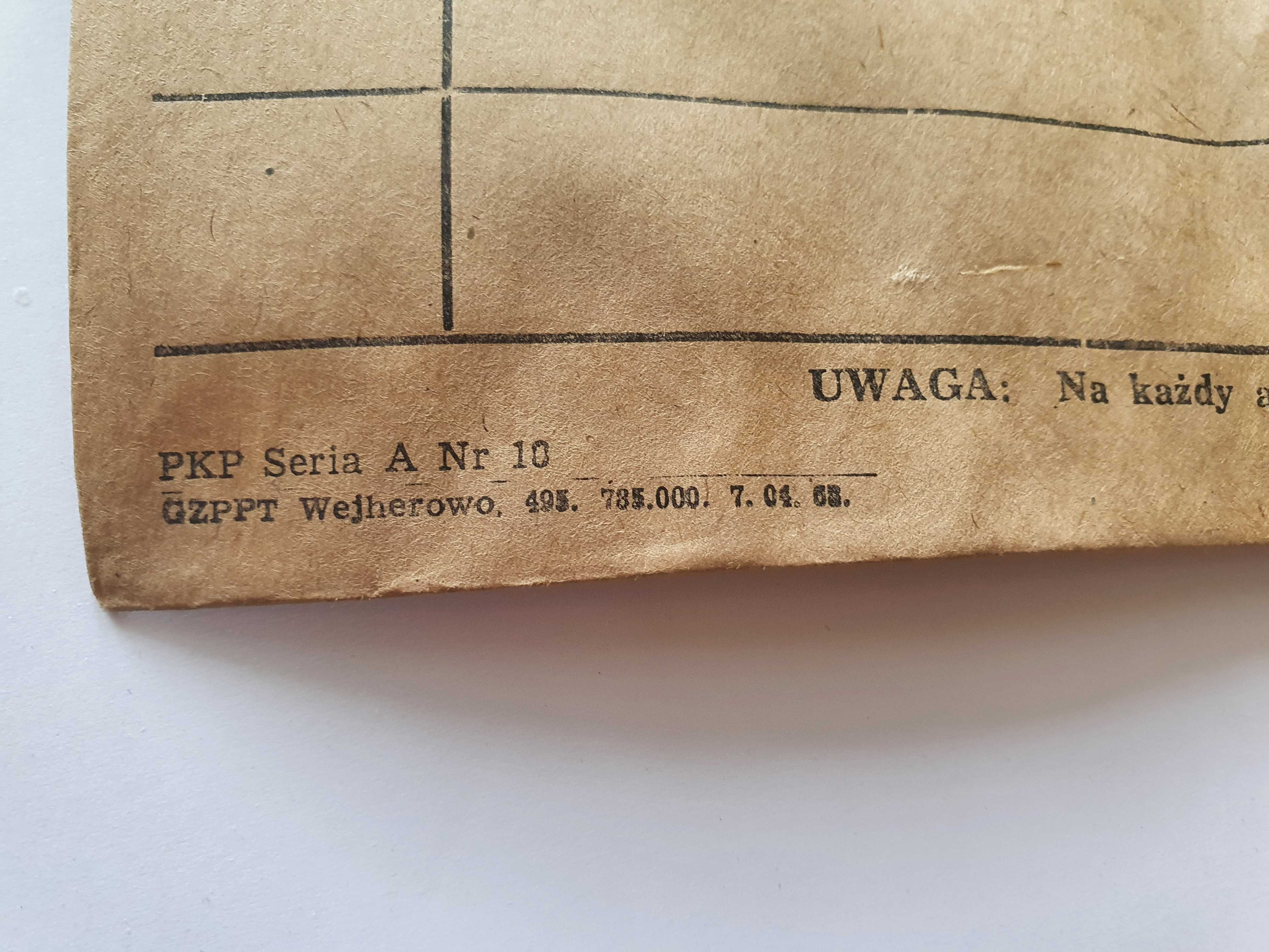Koperta korespondencja służbowa PKP z czasów PRL 7 sztuk + gratis