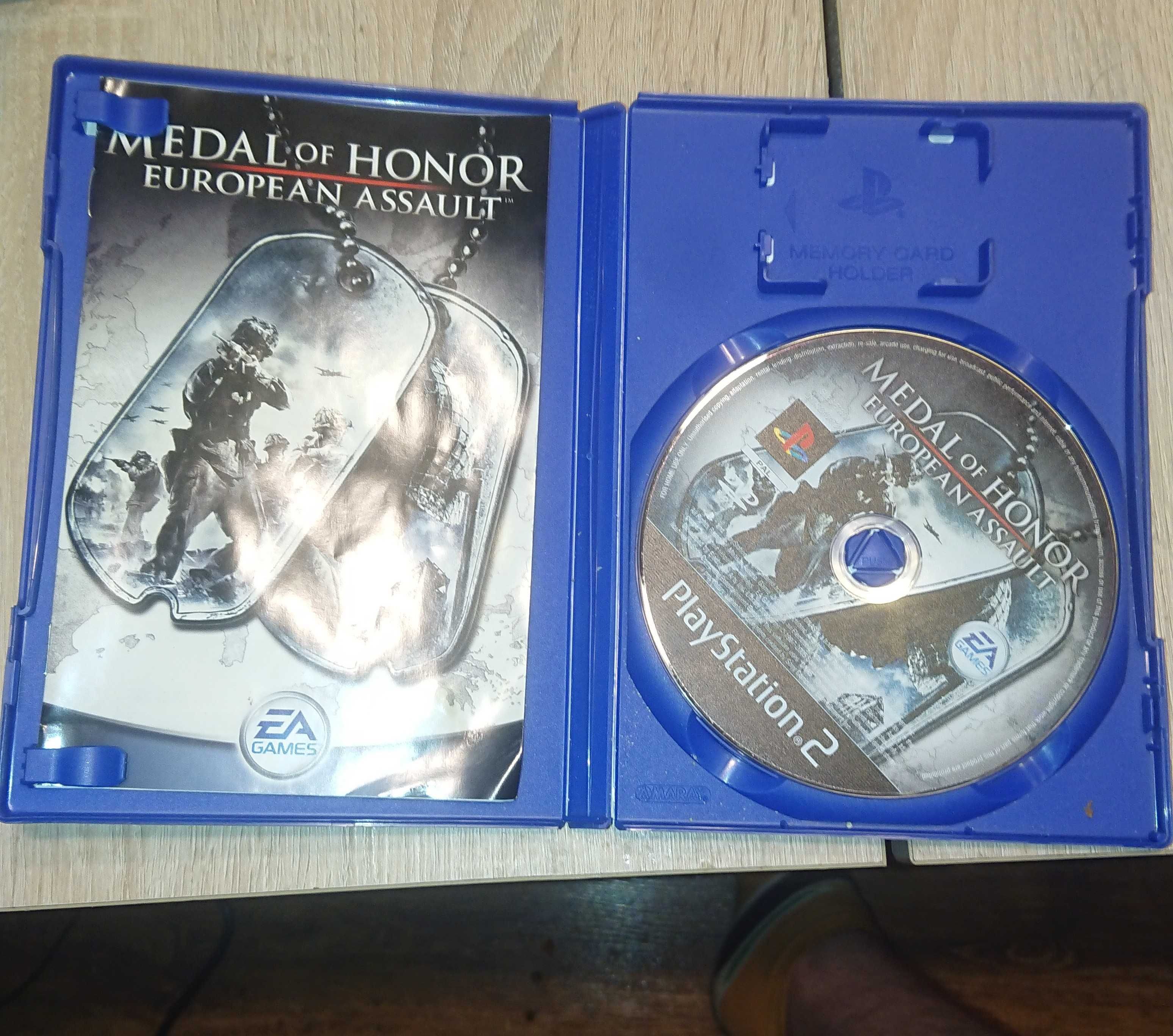 Gra PS2 Medal of Honor European Assault