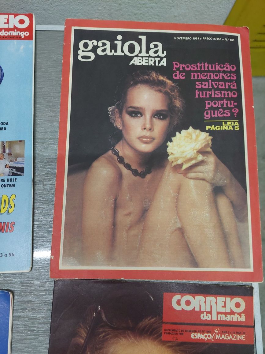Brooke shields 4  revistas vintage 25 as 4