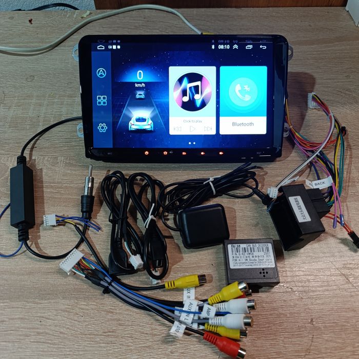 Магнітола 2/32 9" VW Golf Caddy Passat Touran Tiguan Skoda Fabia VW