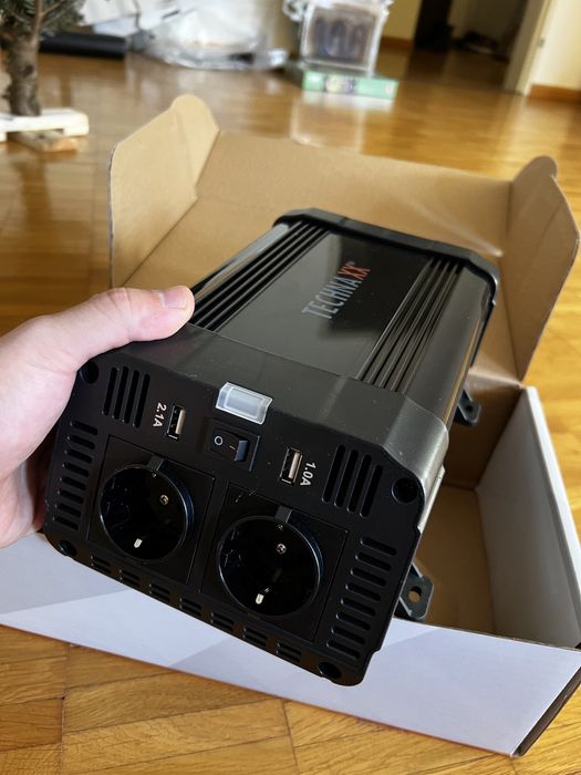 Преобразователь Инвертор 12-220V 1300w 2400w+ USB Инвертер Генератор