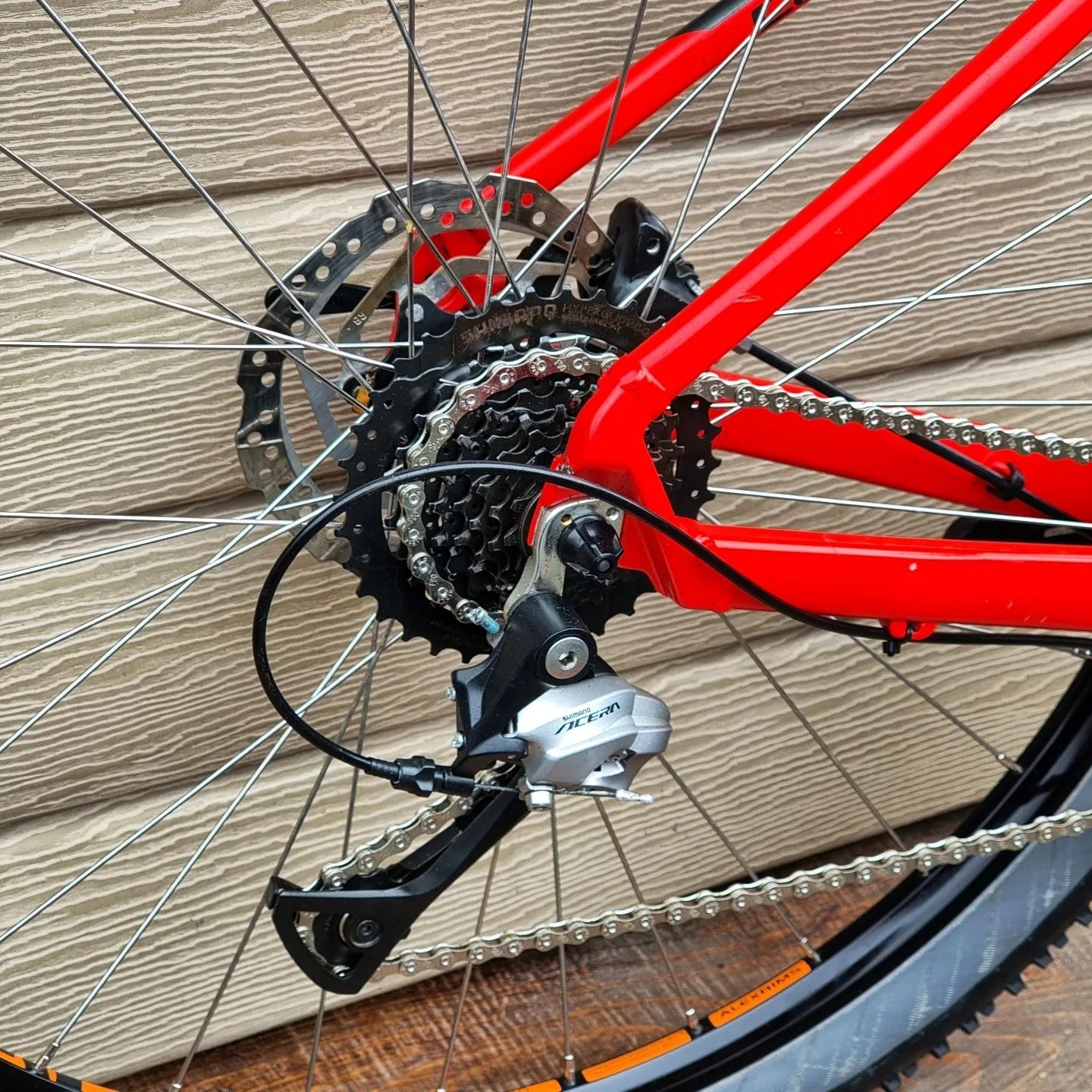 27.5 CUBE AIM RACE 2020 Вилка 100мм Хід. Shimano Acera. Гальма DISC.