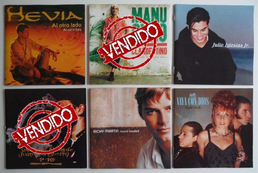 CD's Musica Pop / Latina (individualmente ou o lote)