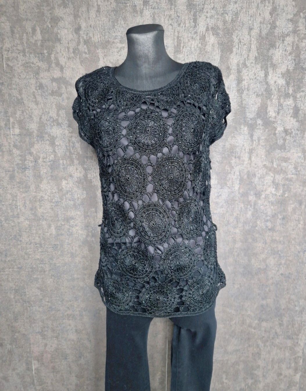 Ażurowa bluzka Wallis 42 xl