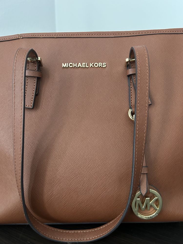 Torebka brązowa shopper Michael Kors