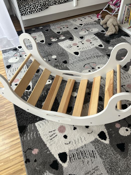 Zesraw Bujak Montessori + blat / stolik + kszeselko 3w1