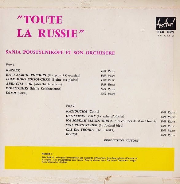 Balalaika "Toute la Russie"