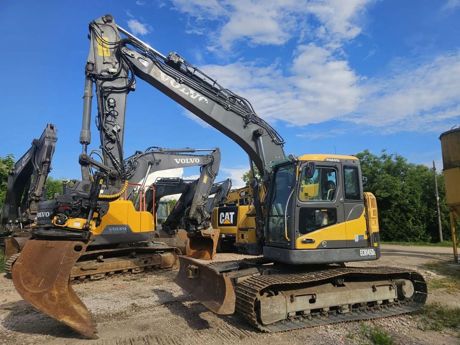 Volvo ECR145DL EC145 EC 145 DL  Rototilt Engcon z chwytakiem | centralne smar.| ec140 ec160 ecr145 ecr