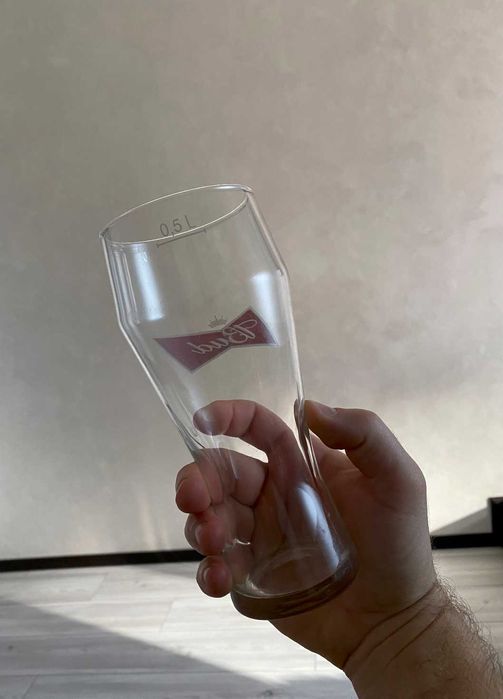 Келихи для пива 2 штуки, бокали для пива, пивні стакани