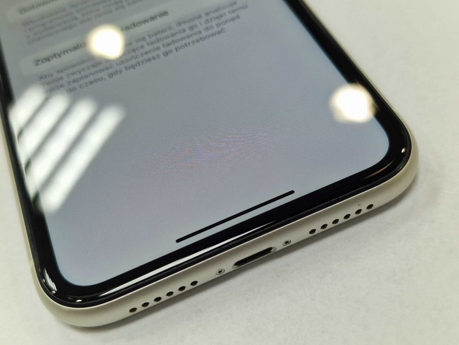 Iphone 11 64GB/ White/ Biały/ Bateria 100%/ Gwarancja/ Grade A- + łado