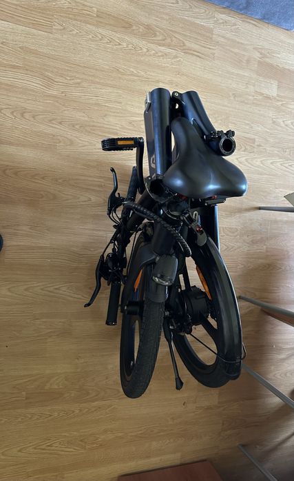Bicicleta elétrica DYU T1 - Dobrável