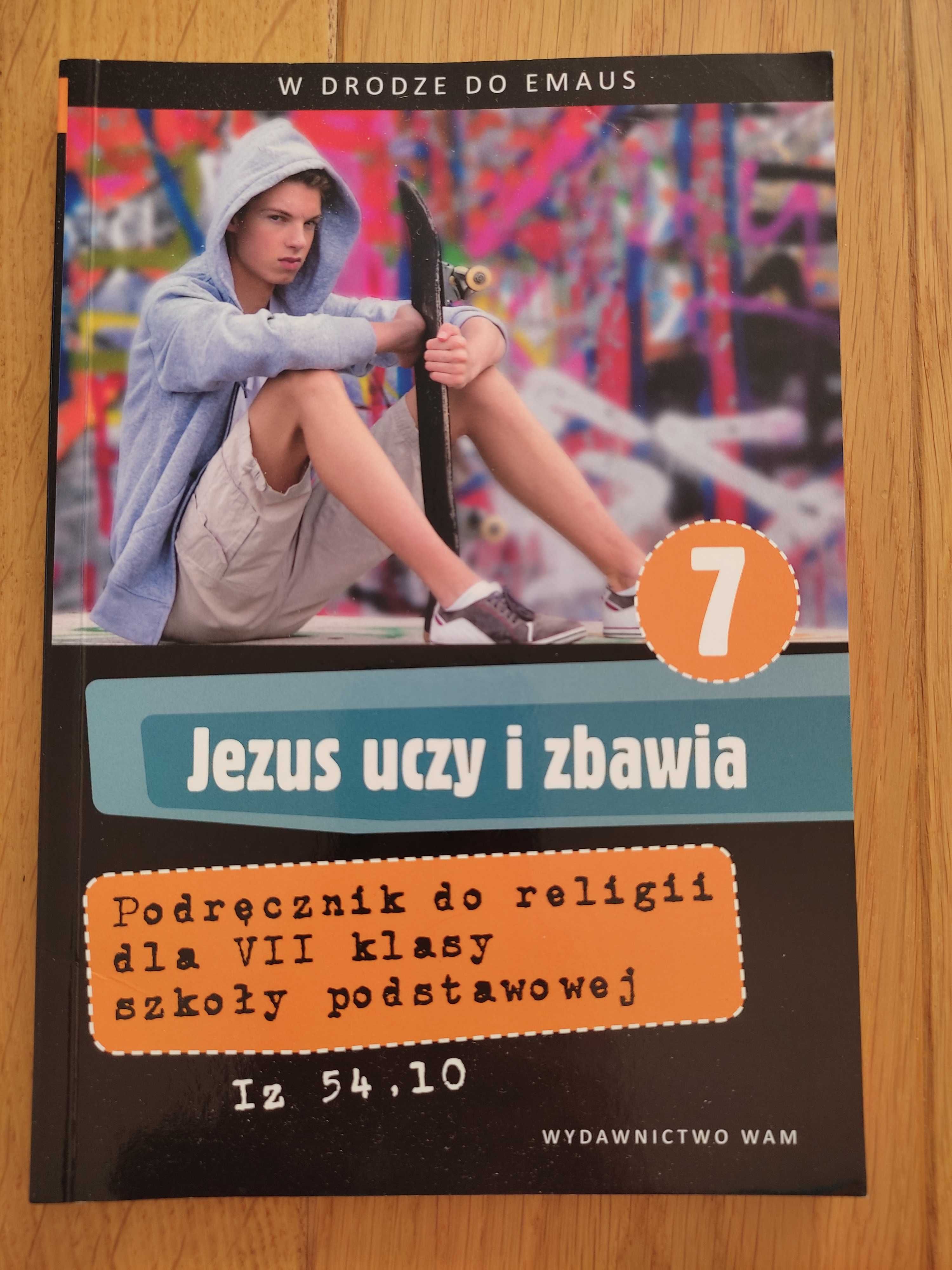 Jezus działa i zbawia kl. 7 podręcznik religii WAM