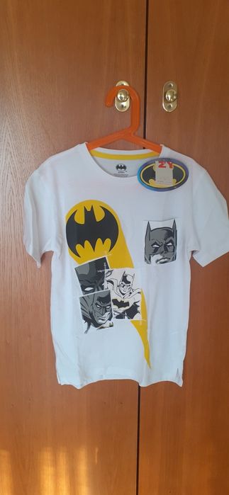Tee shirt Zippy Batman 9-10 anos nova com etiqueta