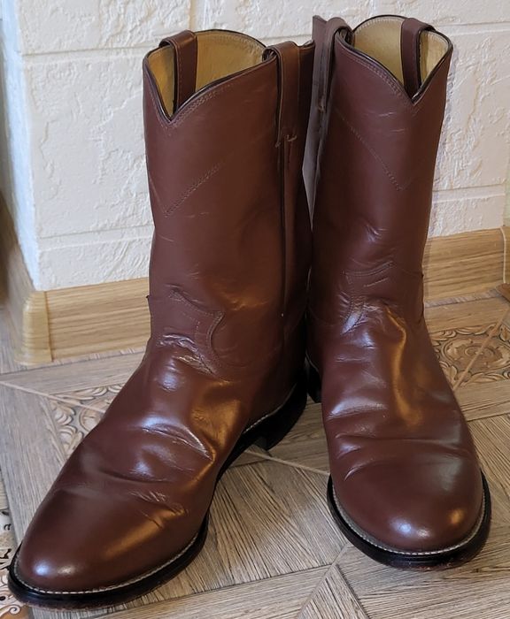 Justin ковбойські чоботи (ропери, ropers).