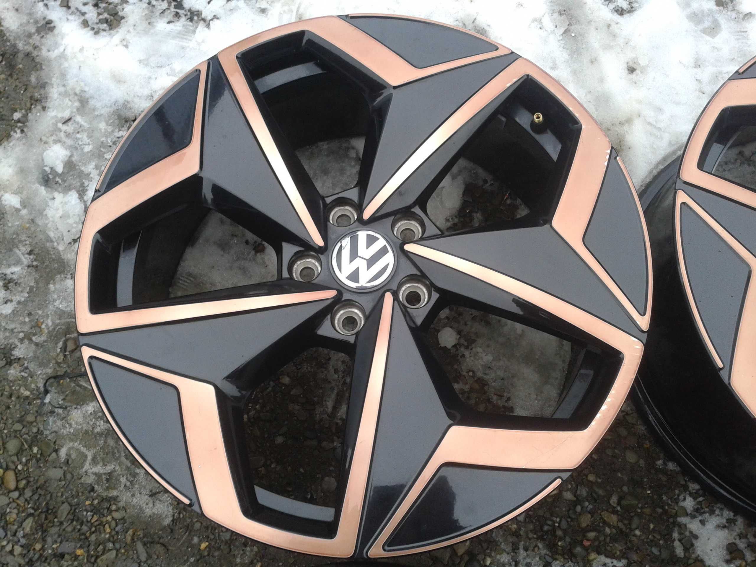 oryginal r19 felgi nowe 5x112 arteon taigo ateca gti gtd zlote german