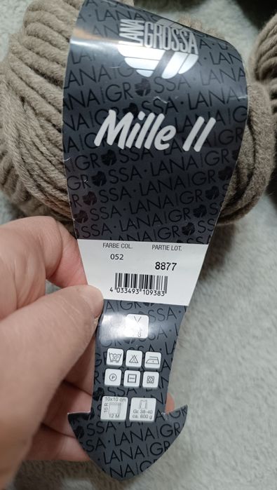 Lana Grossa Mille Ii нитки, пряжа Италия
