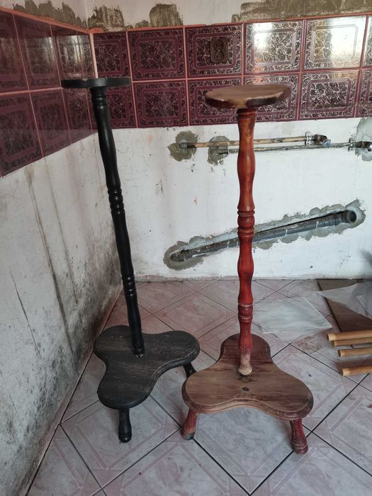 Kwietniki drewniane PRL