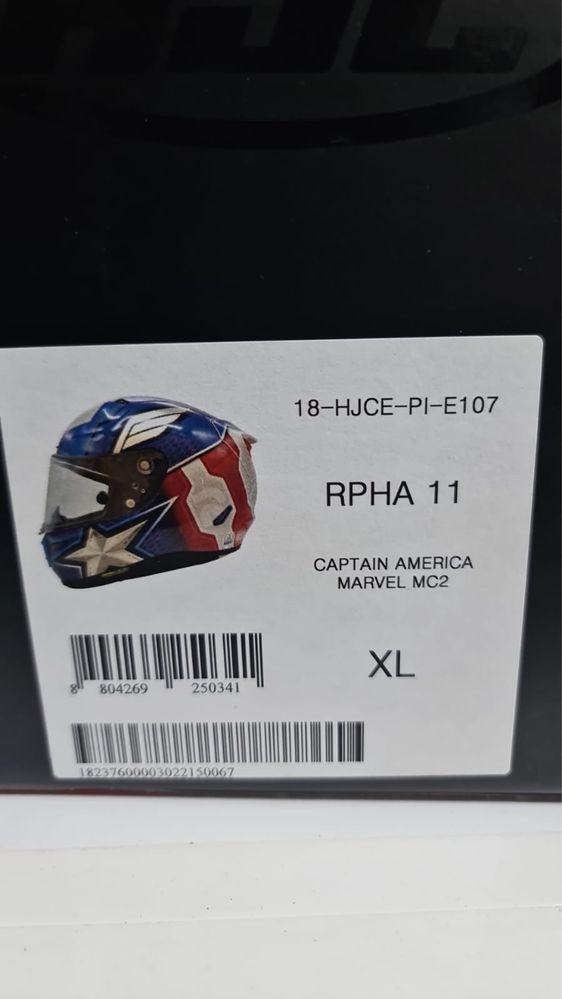 Capacete HJC Edição Especial Marvel NOVO (edição limitada)