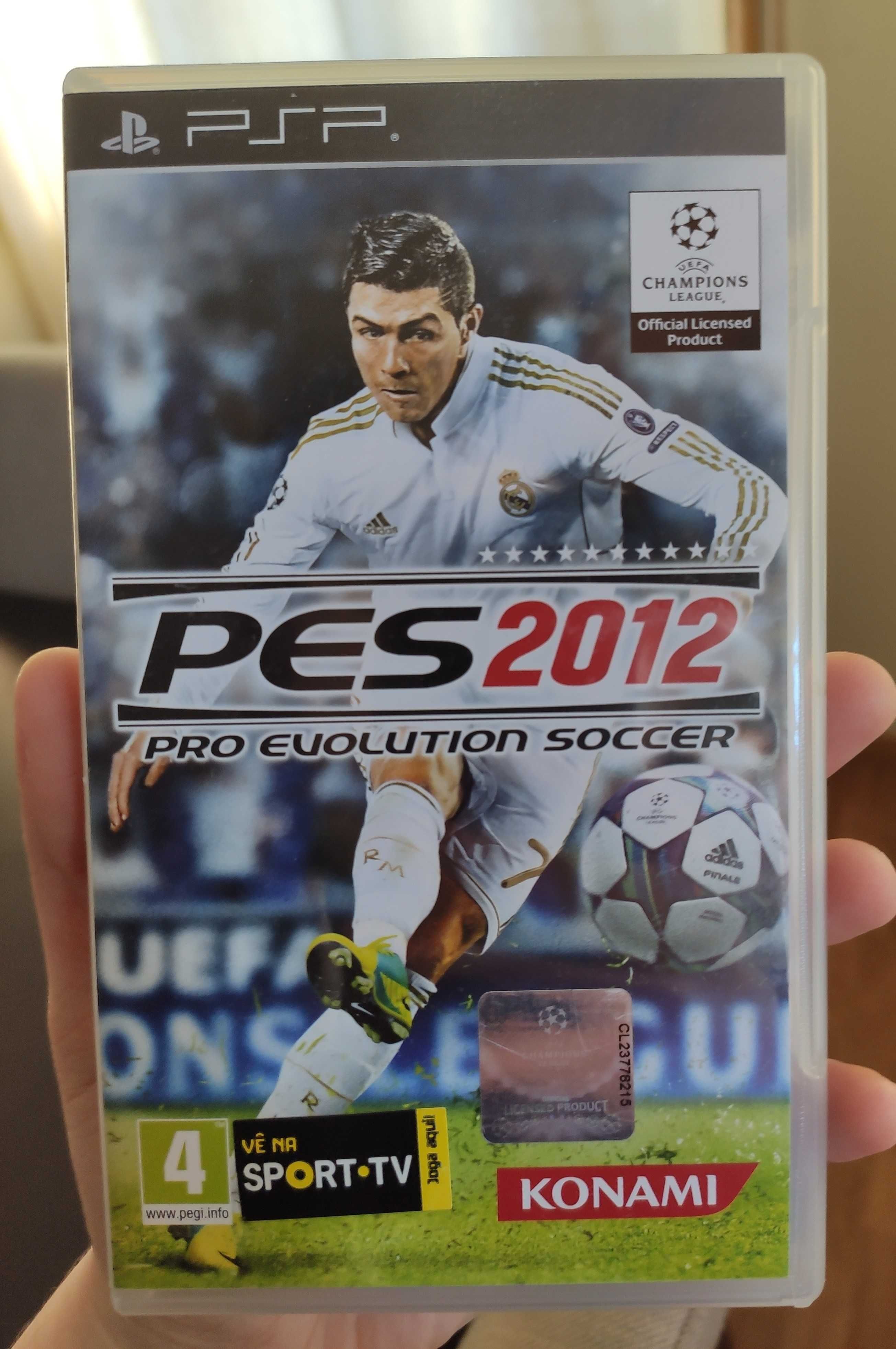Jogo "Pro Evolution Soccer (PES) 2012" PSP