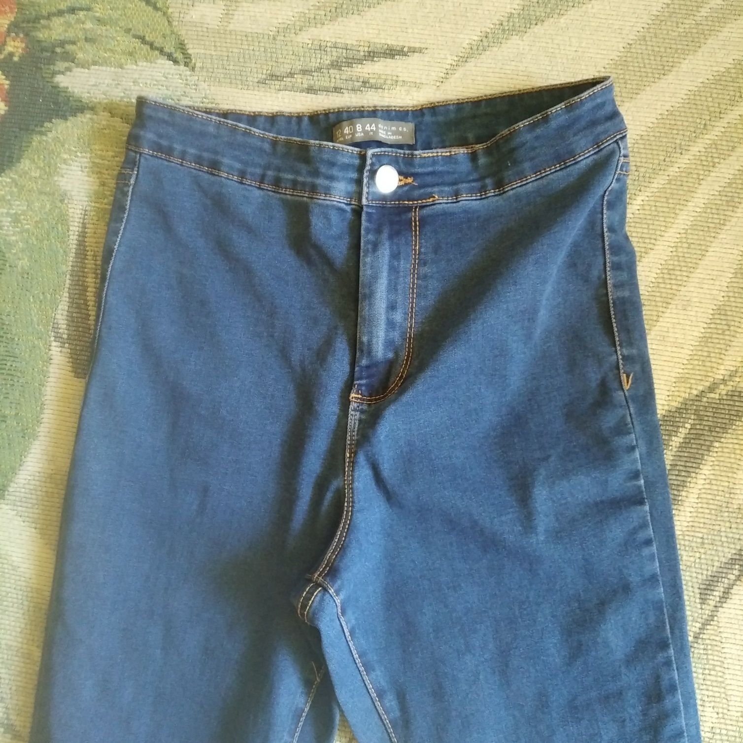 Jegginsy damskie rozmiar L wysoki stan Denim Co