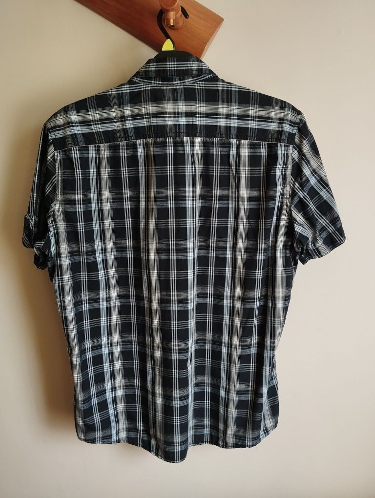Koszula męska z krótkim rękawem C&A rozmiar L / XL