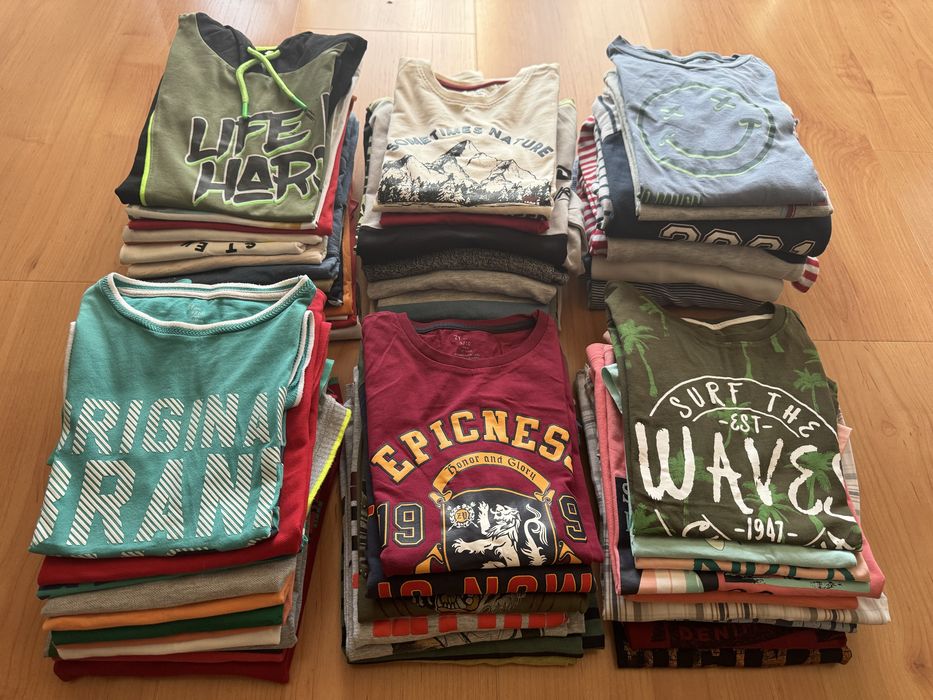 T-shirts menino 9-10 e 11-12 anos