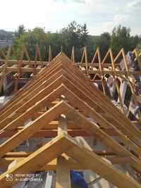 Usługi ciesielskie, więźby dachowe, pokrycia dachowe, dachy