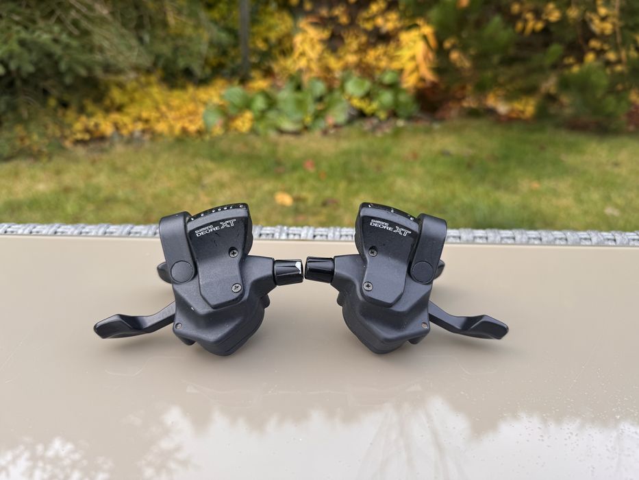 Manetki Przerzutek Shimano Deore XT SL-M740 3x8s Retro MTB