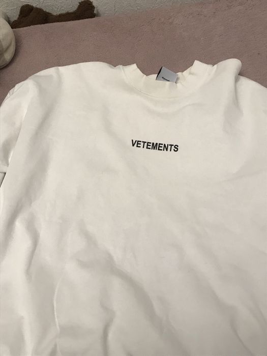 лонгслів кофта vetements