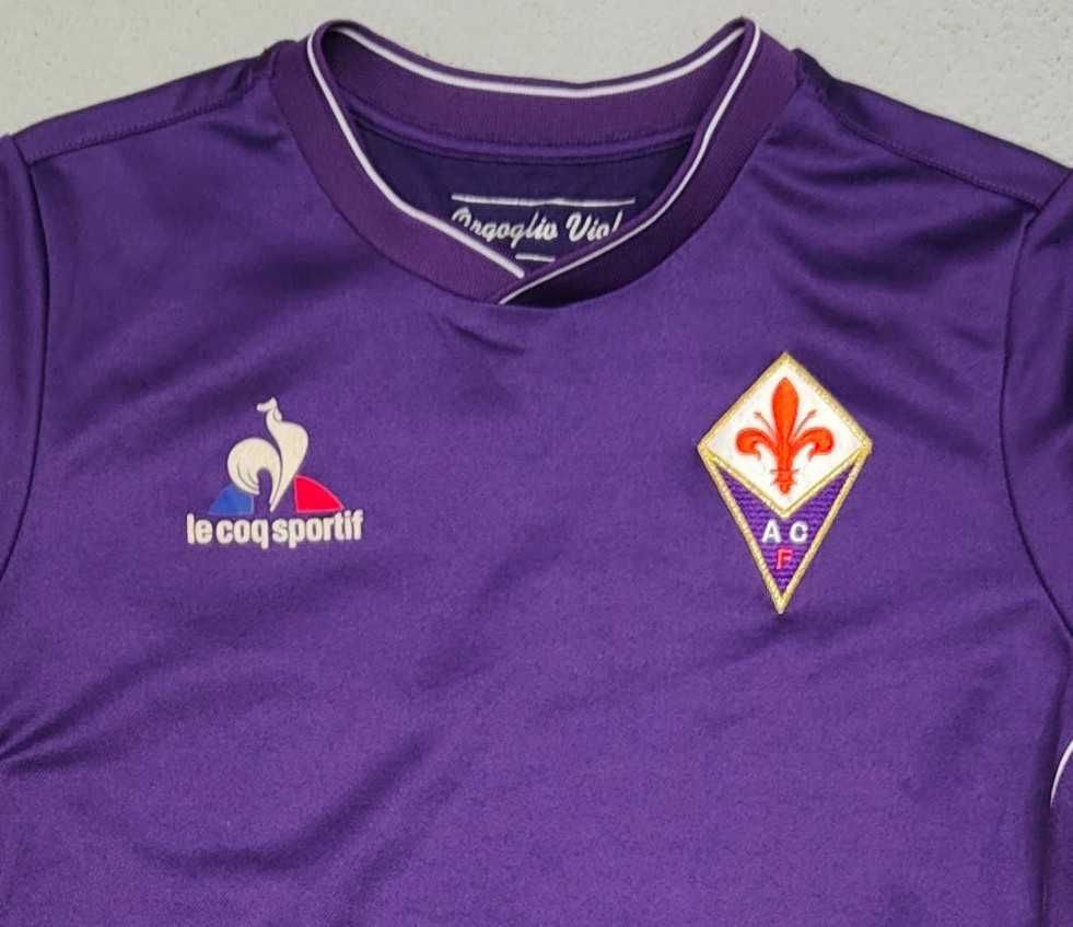 S) ACF FIORENTINA le coq sportif oryginalna koszulka klubowa Roz.140