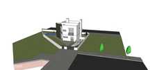 Terreno com projecto aprovado para moradia T4 com Piscina