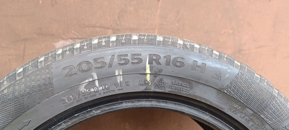 Продам зимні шини205/55 r16