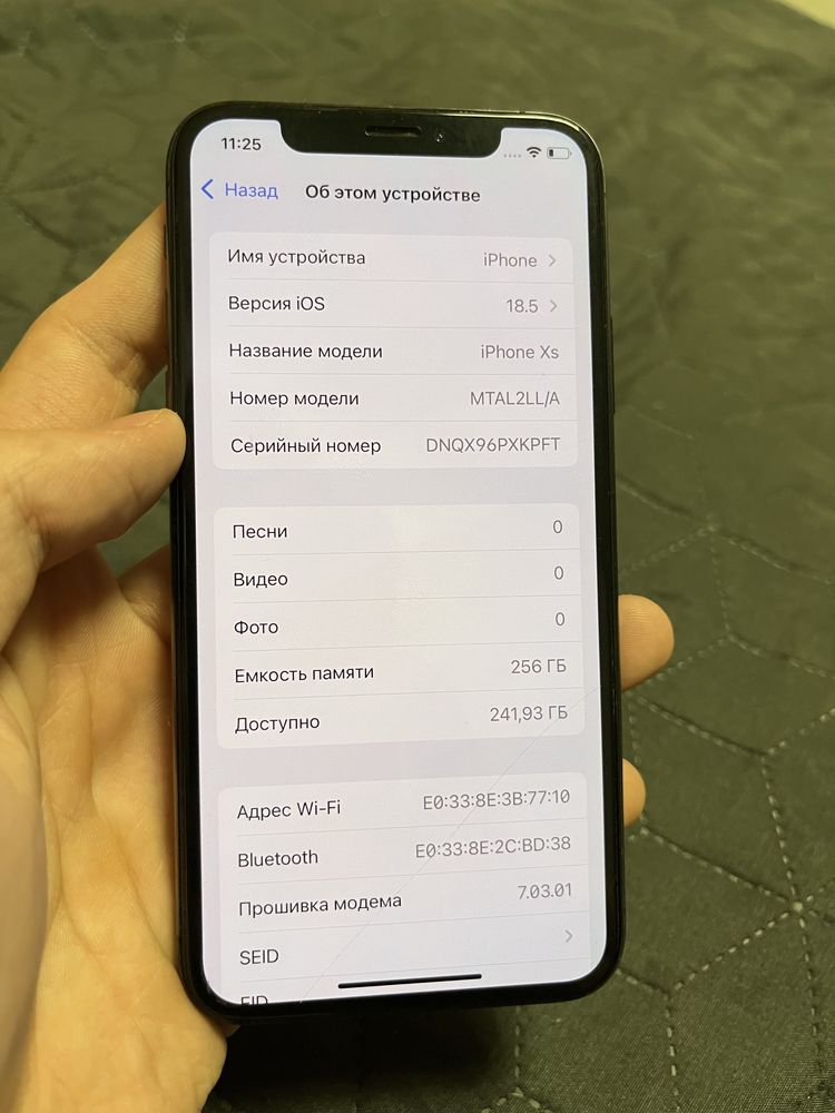 Iphone XS 256 GB