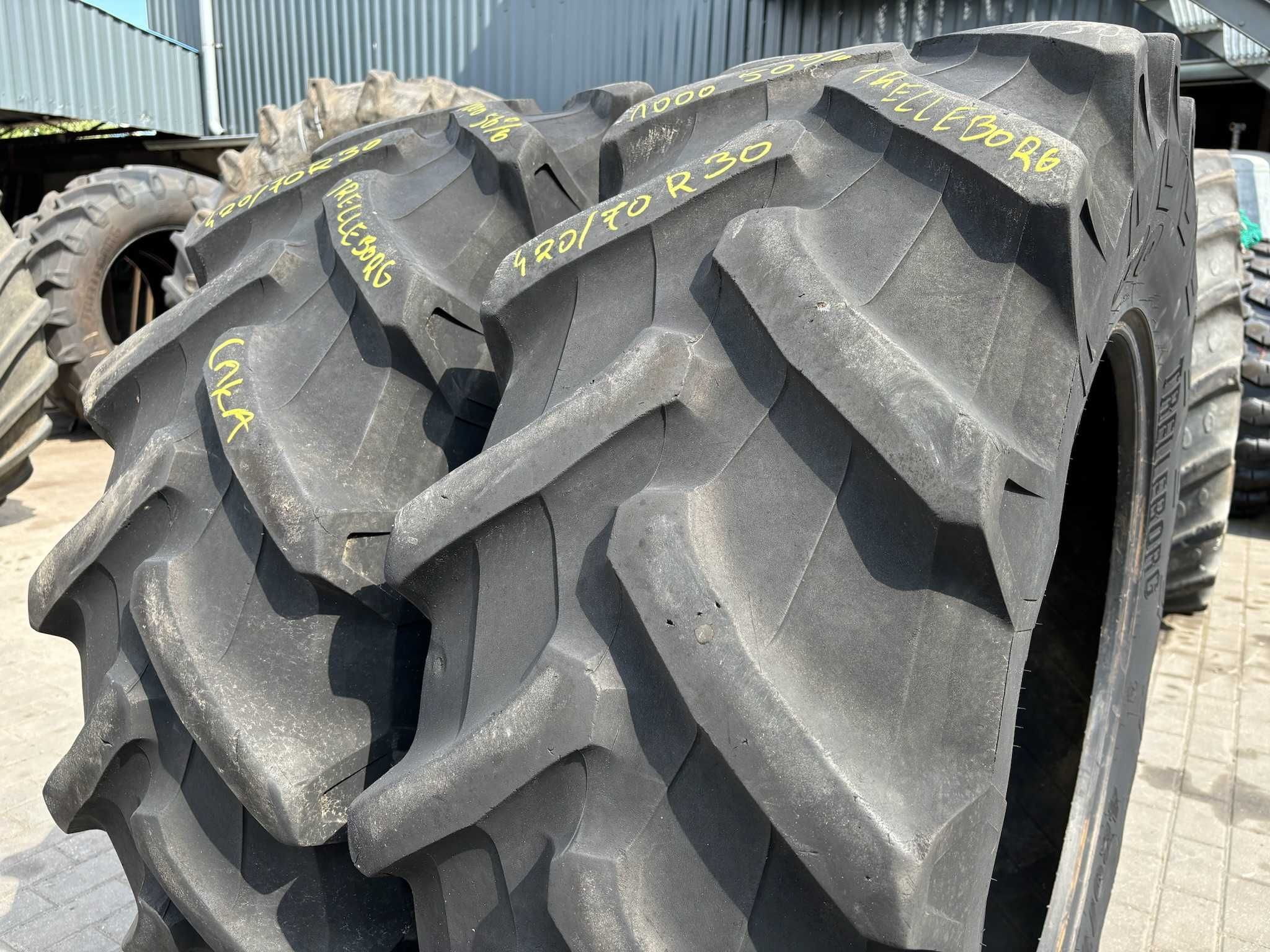 Opona Opony Rolnicze 420 70 R30 420/70R30 14.9R30 14.9/30 TRELLEBORG