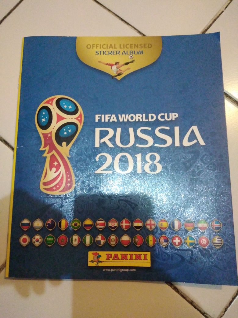 Album na naklejki world cup Russia 2018 Panini