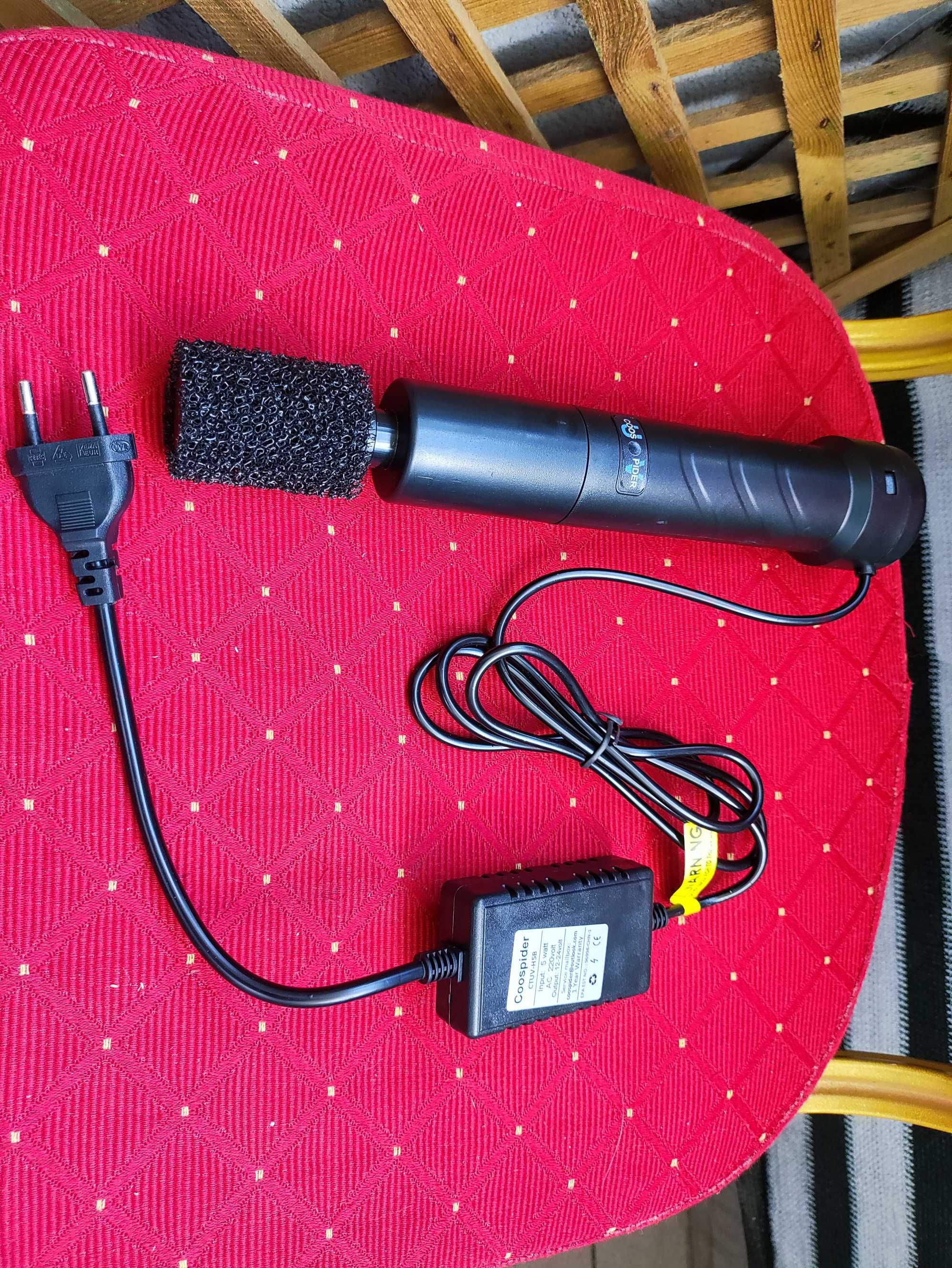 Sterylizator do Akwarium Coospider ctuv h5b filtr UV lampy dezynfekcja