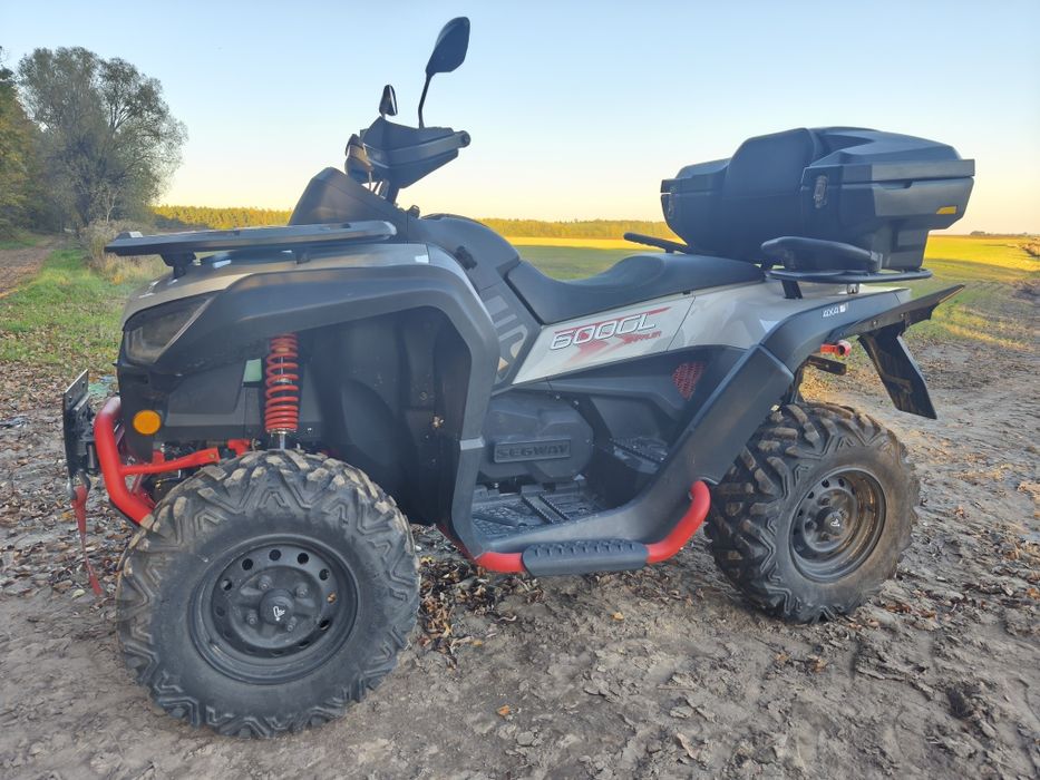Segway AT6 600 GL 2021r 4x4, zarejestrowany.