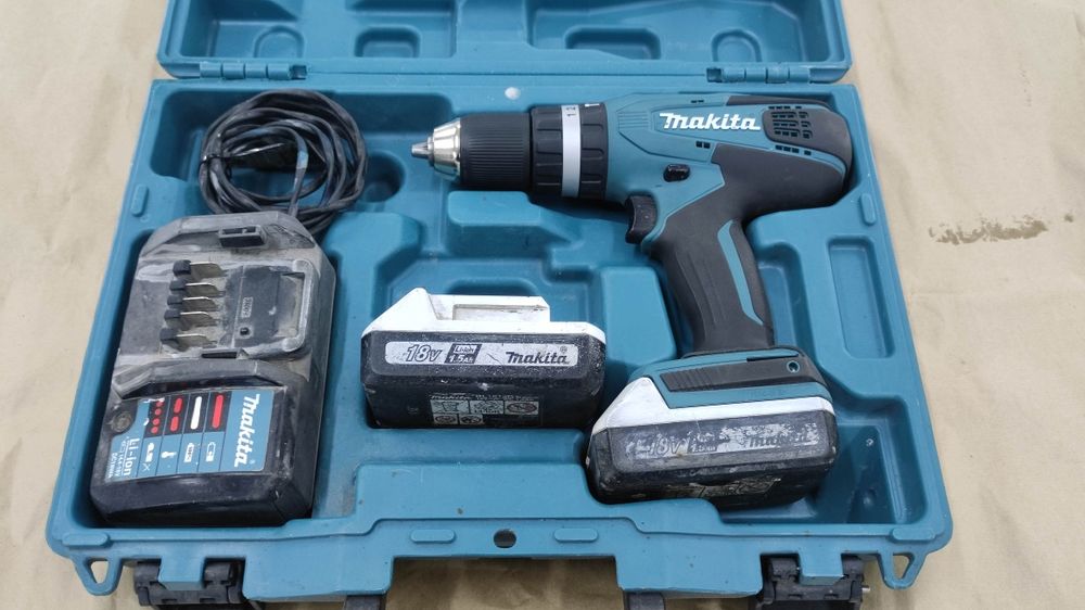 Makita hp457d nowa przekładnia i uchwyt