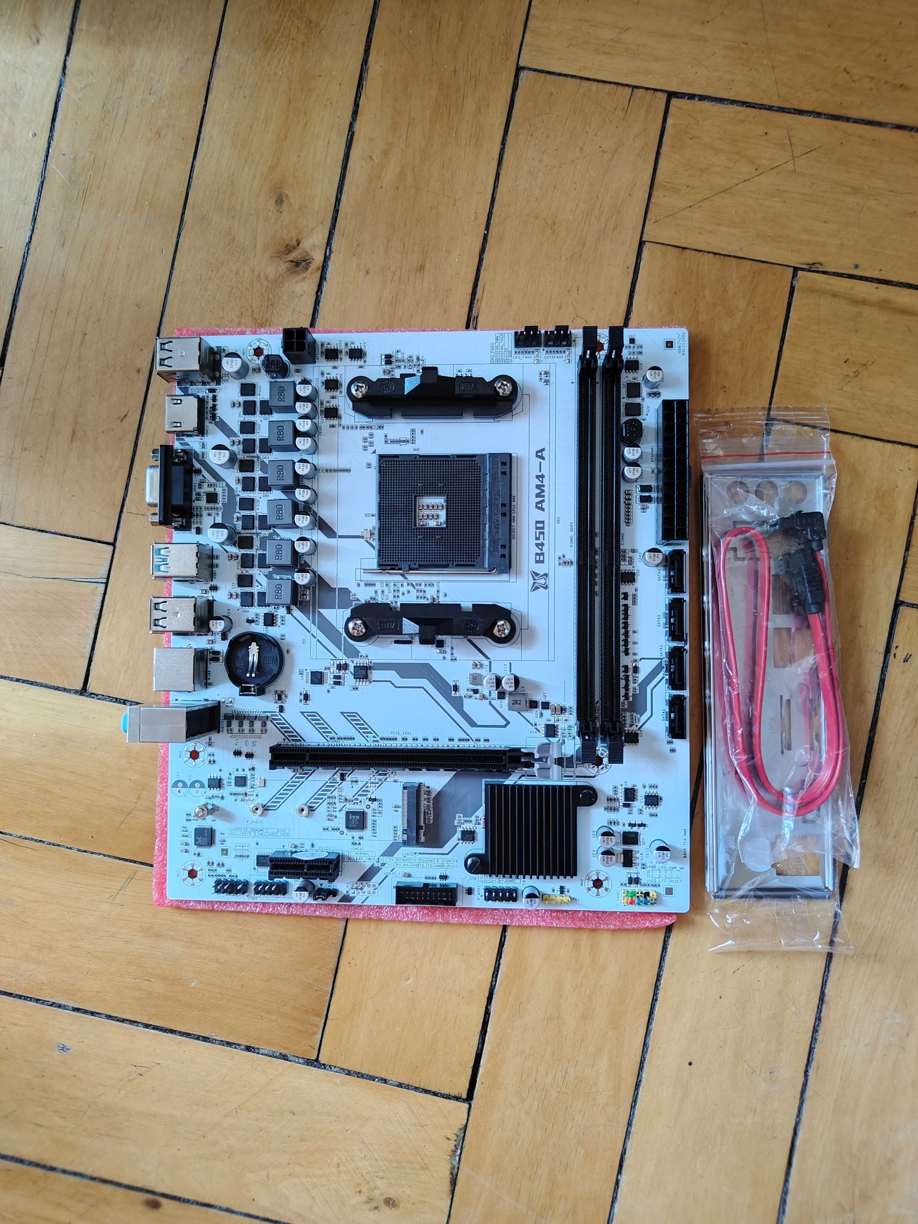 Комплект AMD Ryzen 5 3600 + Мат плата  Machinist am4 b450