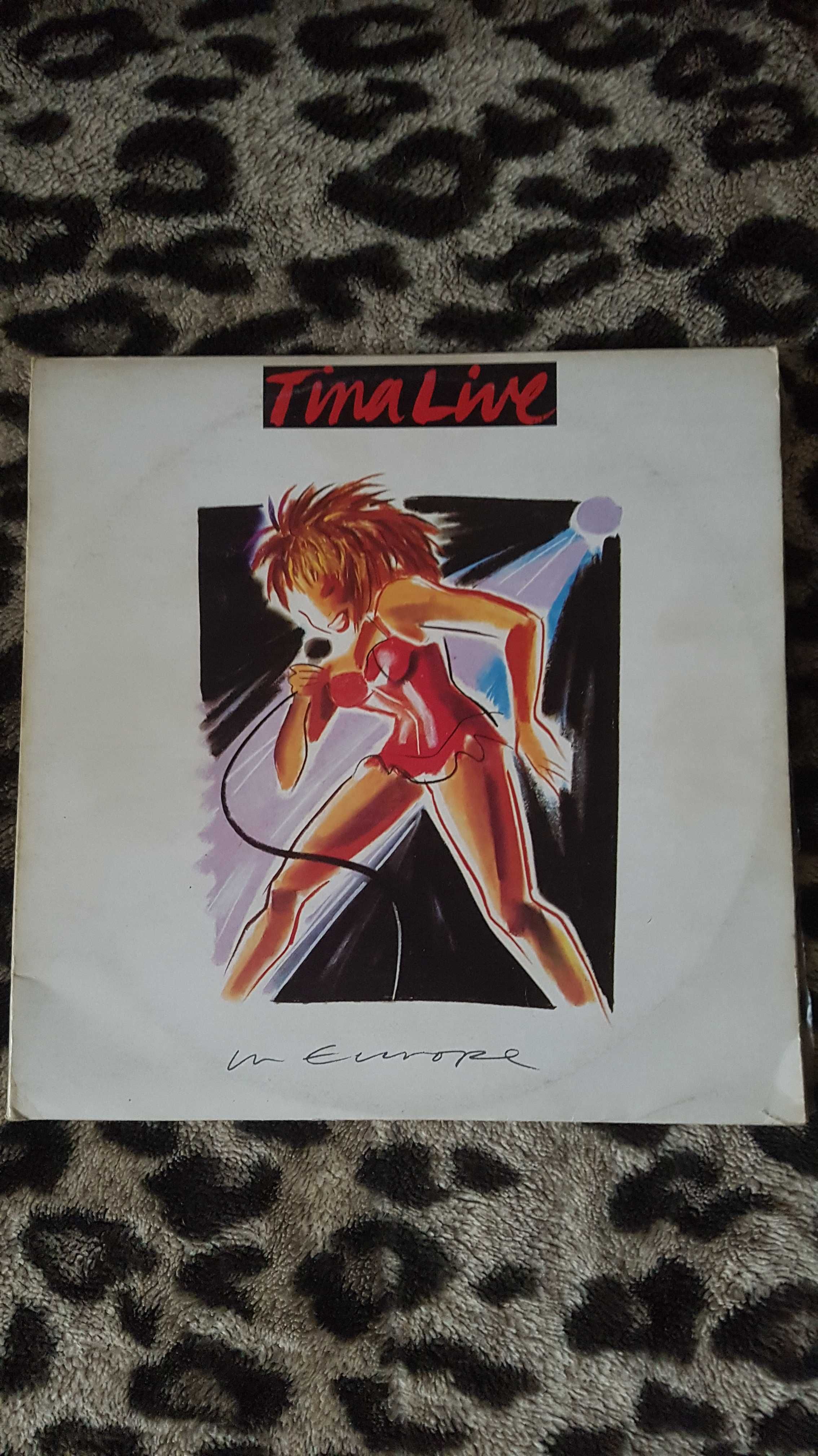 Tina Turner Live in Europe 3 x vinyl